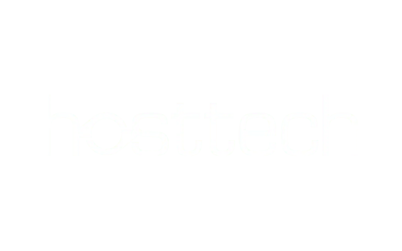hosttech Logo weiss